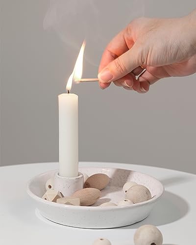 Garnett NimbusCore Ceramic Candle Holder styled product scene