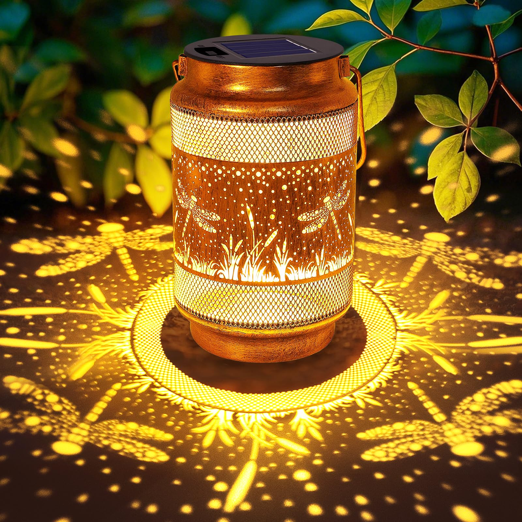 Classic Hanging Lantern - Green