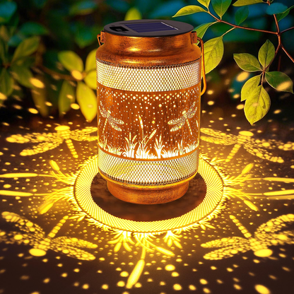 Classic Hanging Lantern - Green