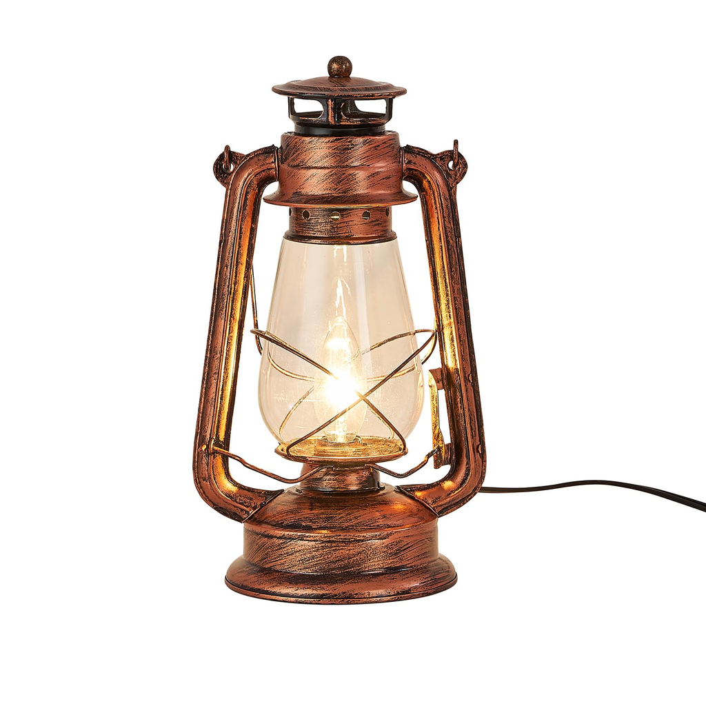 Decorative Rustic Lantern - Terracotta