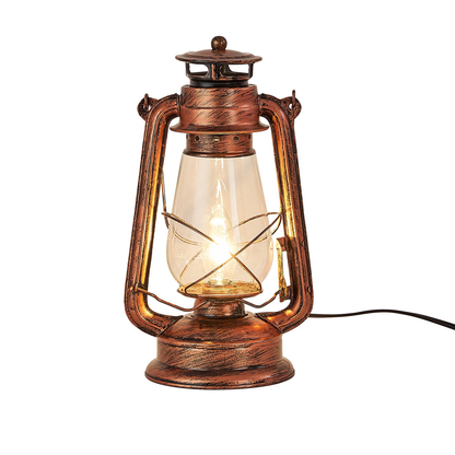 Decorative Rustic Lantern - Terracotta