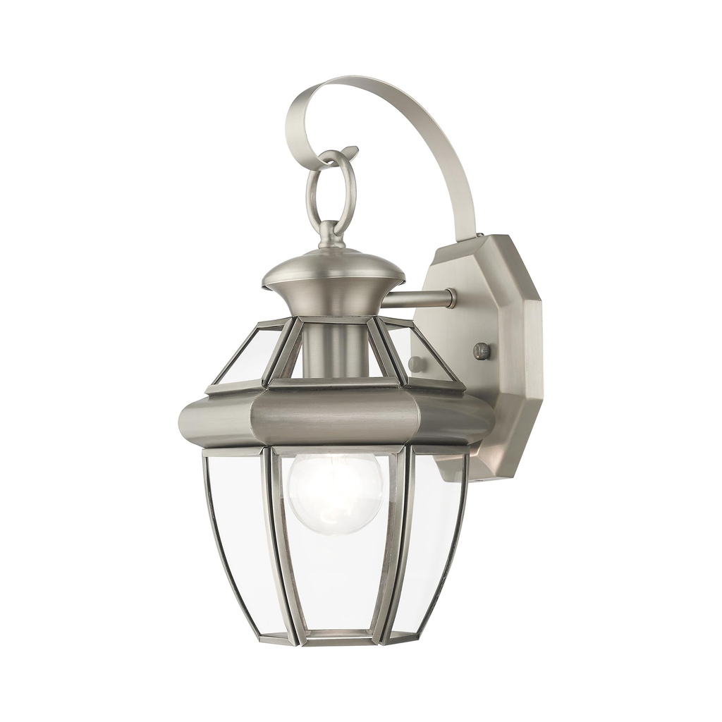 Compact Metal Lantern - Beige